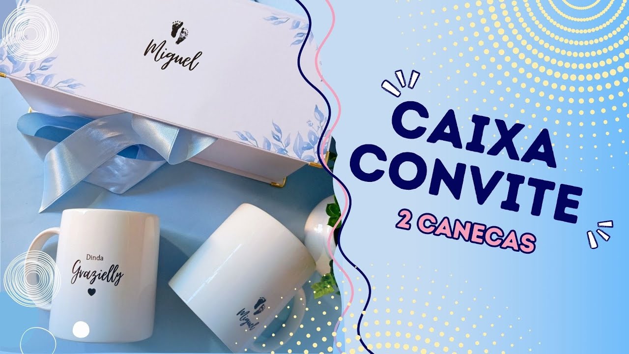 #24 COMO FAZER CAIXA CONVITE PADRINHOS (BATISMO, CASAMENTO, FORMATURAS, CRISMA)