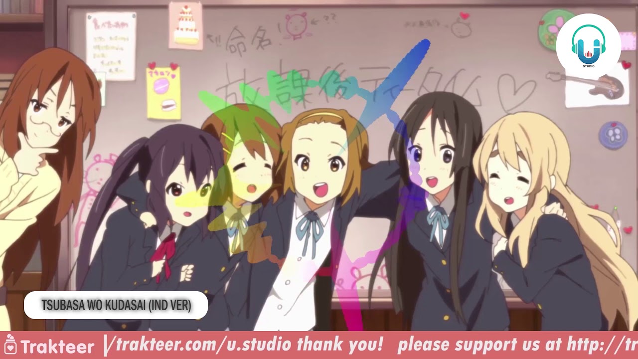 K-On - Tsubasa wo Kudasai (Indonesia Version) 🐤 🚀 *Reupload