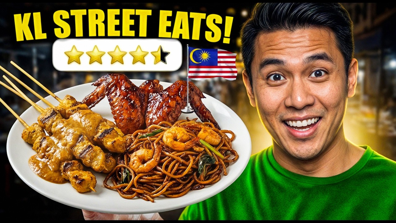 Malaysia Street Food | Kuala Lumpur Night Market Eats