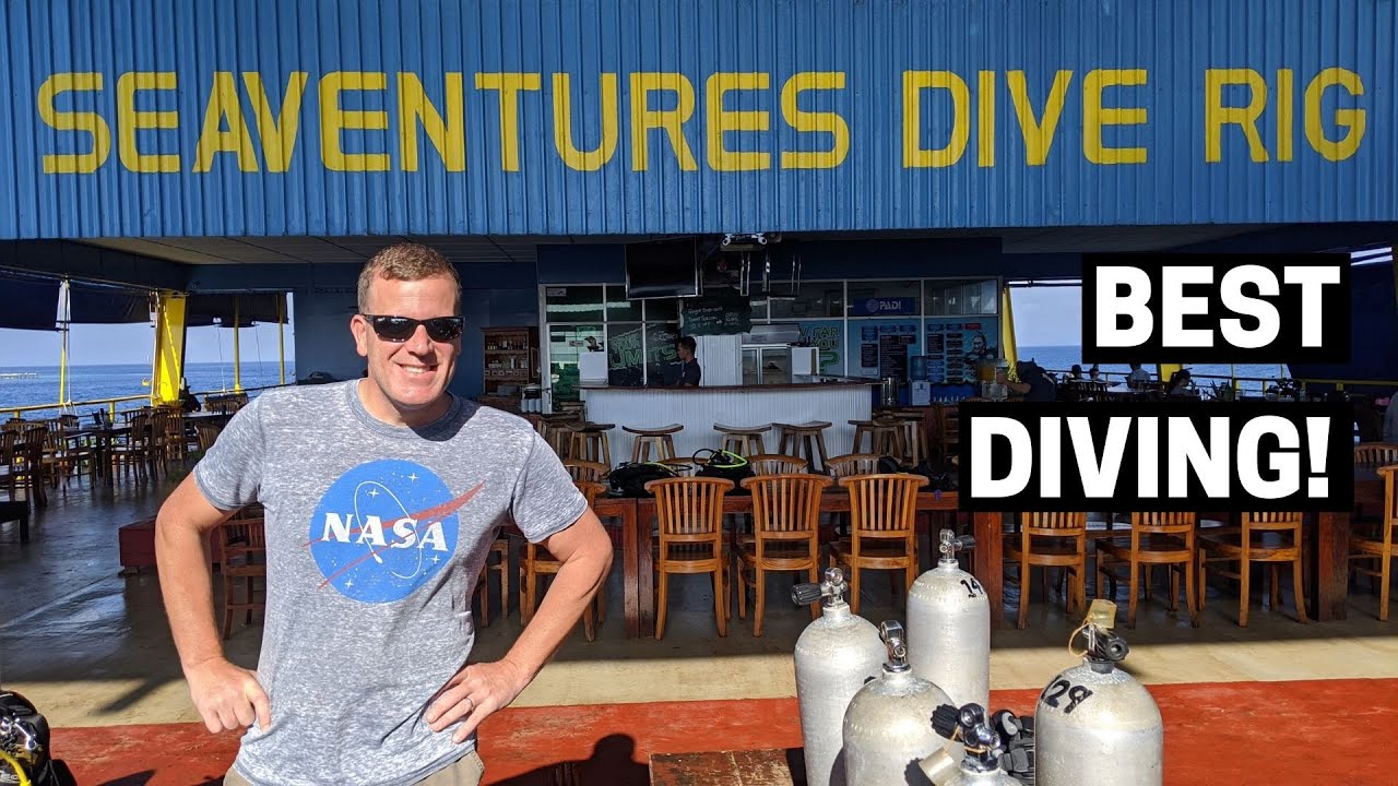 MABUL ISLAND DIVING IN SABAH | Seaventures Dive Rig in Sipadan Malaysia
