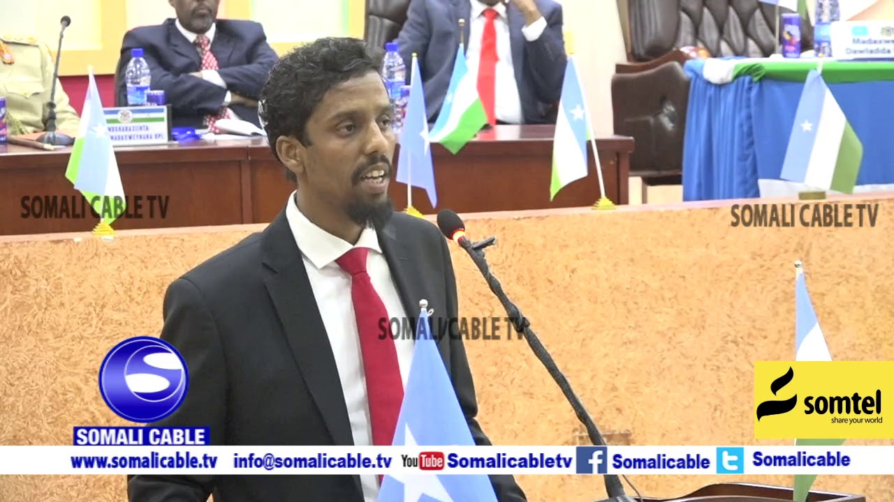 Khudbadda Musharax Madaxweyne Puntland Asad  CIsmaan Diyaano