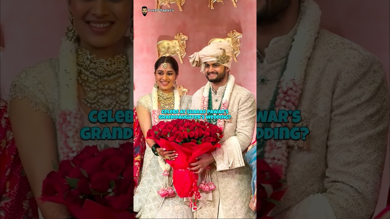 Celebrities at Sharad Pawar Granddaughter Revathi Sule&rsquo;s Wedding #sharadpawar #mukeshambani