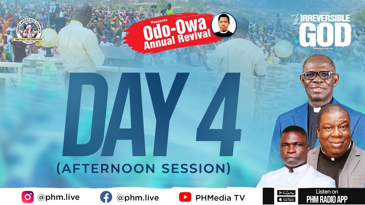 ODO-OWA ANNUAL REVIVAL 2026 ||  DAY FOUR: AFTERNOON SESSION || PROPHET HEZEKIAH STREAM