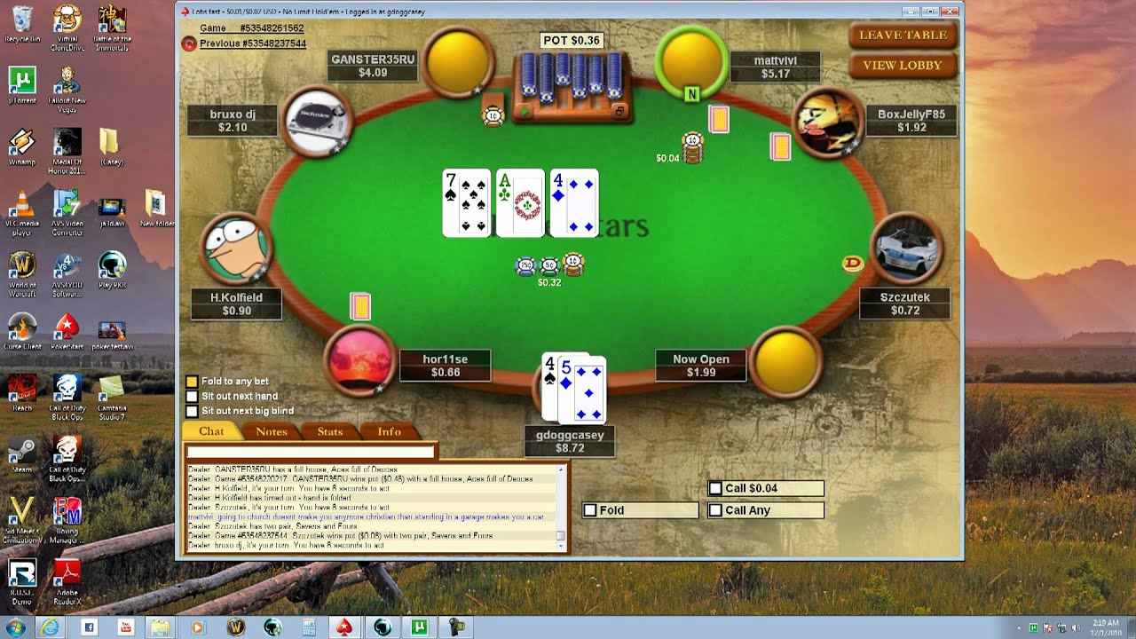 Gdoggcasey Playing Poker, Cash Game Session Pt. 6/6