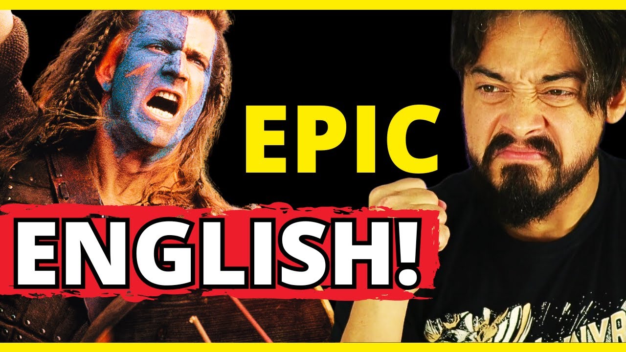 LEARN ENGLISH WITH BRAVEHEART (MEL GIBSON SPEECH)