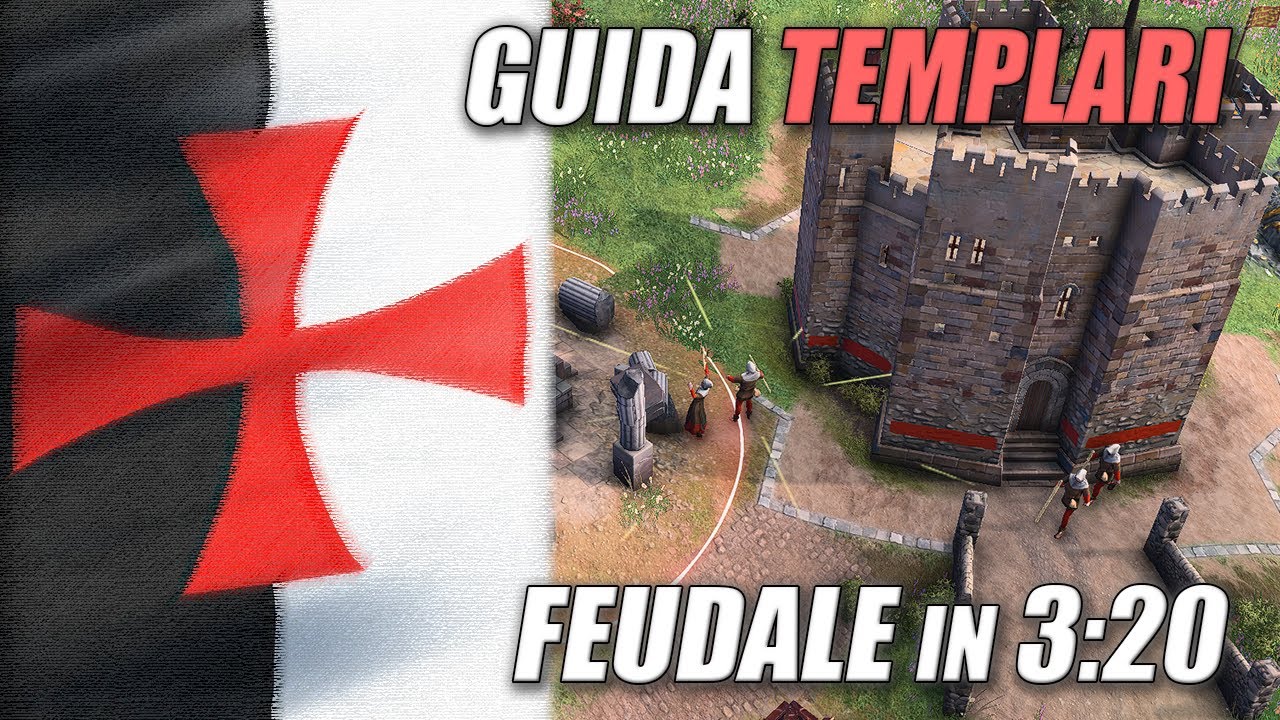 TEMPLARI Age of Empires IV | BUILD ORDER STANDARD [Guida ITA]