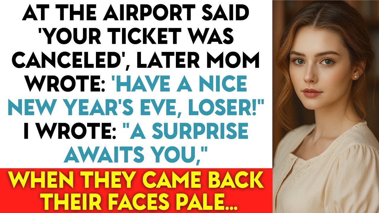 At The Airport Said ‘Your Ticket Was Canceled’, Later Mom Wrote: ‘Have a Nice New Year's Eve Loser!”