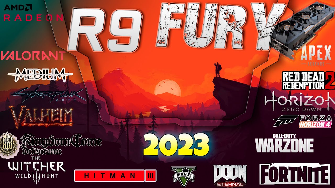 🔴| R9 Fury in 30 Games + AMD Ryzen 5 5500 |🔴    Budget Gaming in 2023 30 GAMES Test