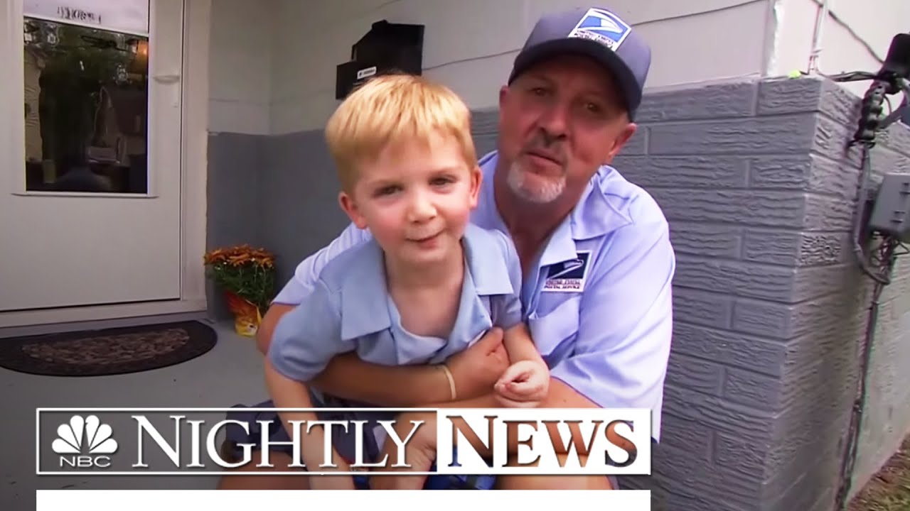 This Mailman and Little Boy’s First Class Friendship Will Make You Smile | NBC Nightly News