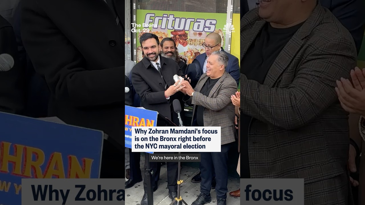 Why Zohran Mamdani's focus is on the Bronx right before the NYC mayoral election