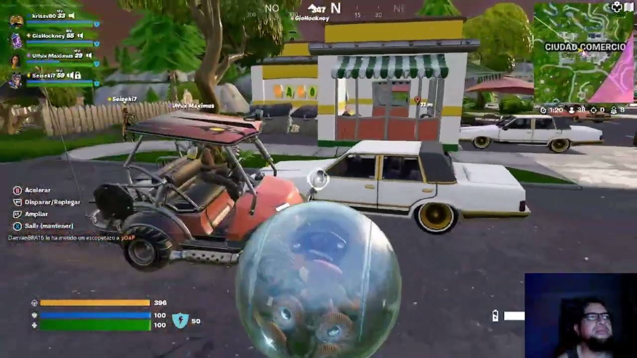 Manqueando en Fortnite otra vez
