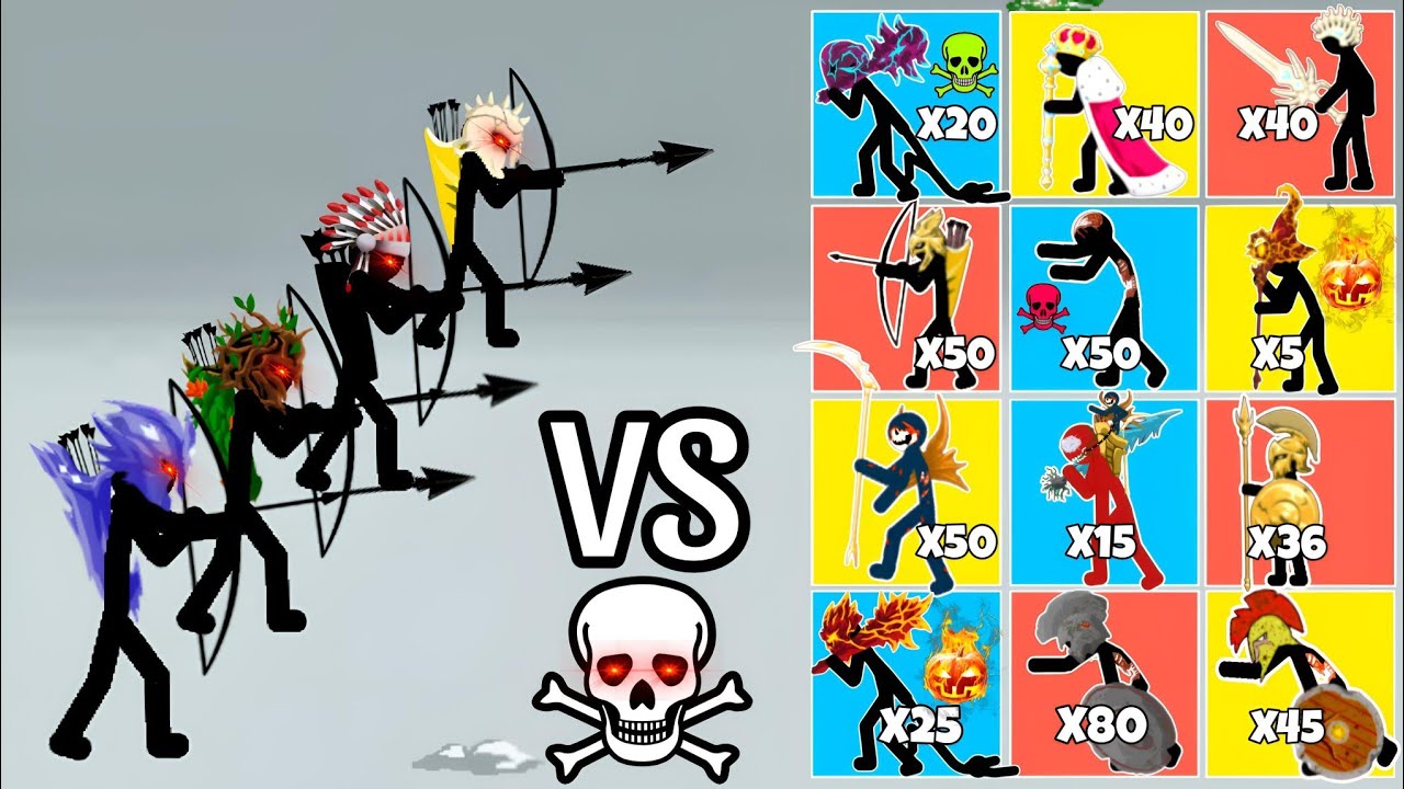 Archer VS All Stick Figures || Stick war legacy _ Archer vs all unit's fight || Stick war legacy