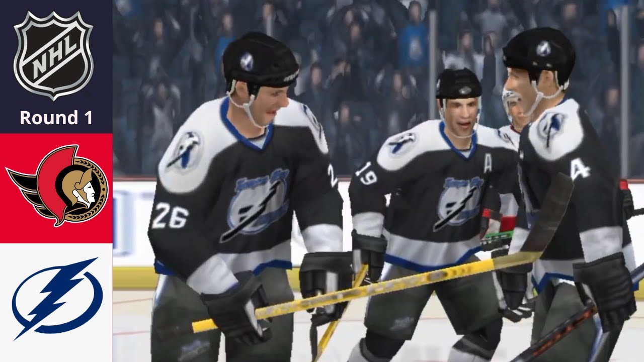 OTTAWA SENATORS x TAMPA BAY LIGHTNING | NHL Knockout (Round 1)