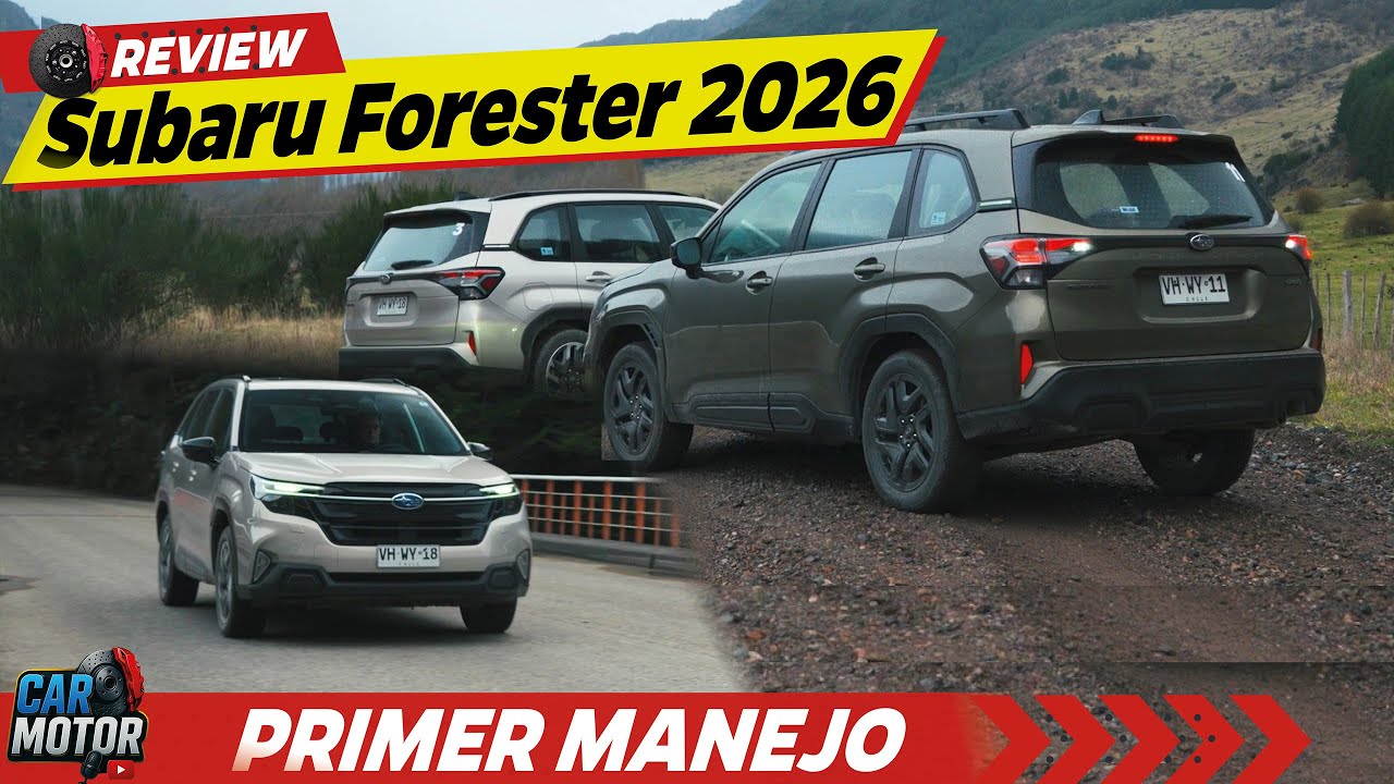 Subaru Forester 2026🚙🔥- En la Patagonia de Chile! 😎| Car Motor