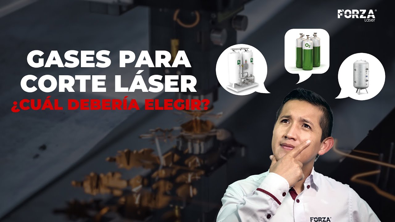¿Con qué gas se debe cortar metal? | Corte láser de fibra | OXÍGENO O2, NITRÓGENO N2, AIRE.