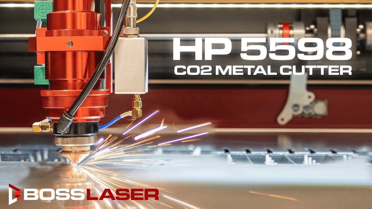 CO2 Metal Laser Cutter | Boss HP 5598