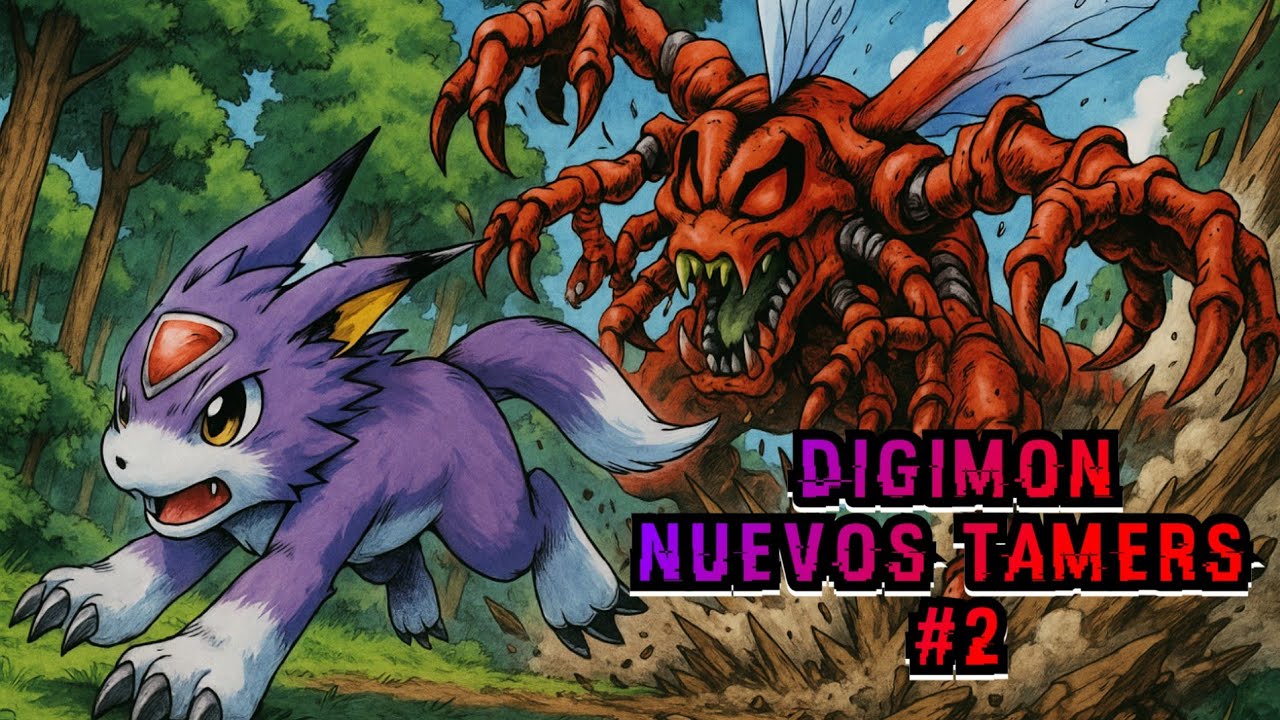 digimon nuevos tamers cap 2 fin del primera fase