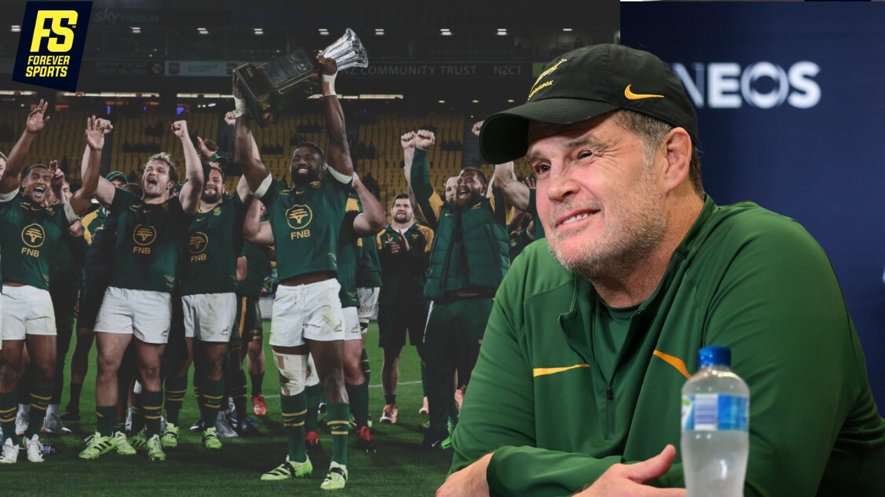 Rassie Erasmus REACTS to MASSIVE Springboks WIN vs All Blacks | Springboks Press Conference