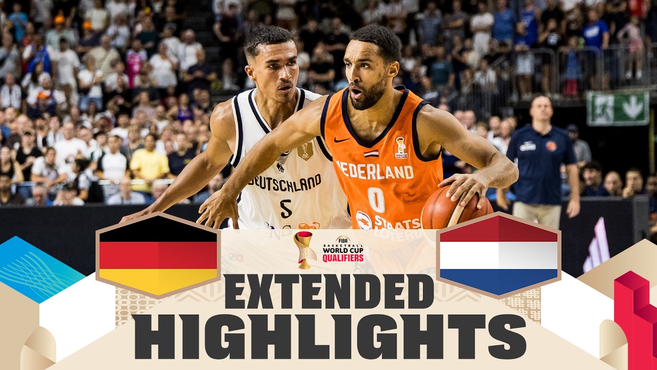 Germany 🇩🇪 v Netherlands 🇳🇱 | Extended Highlights | FIBA Basketball World Cup 2027 European Qualif.