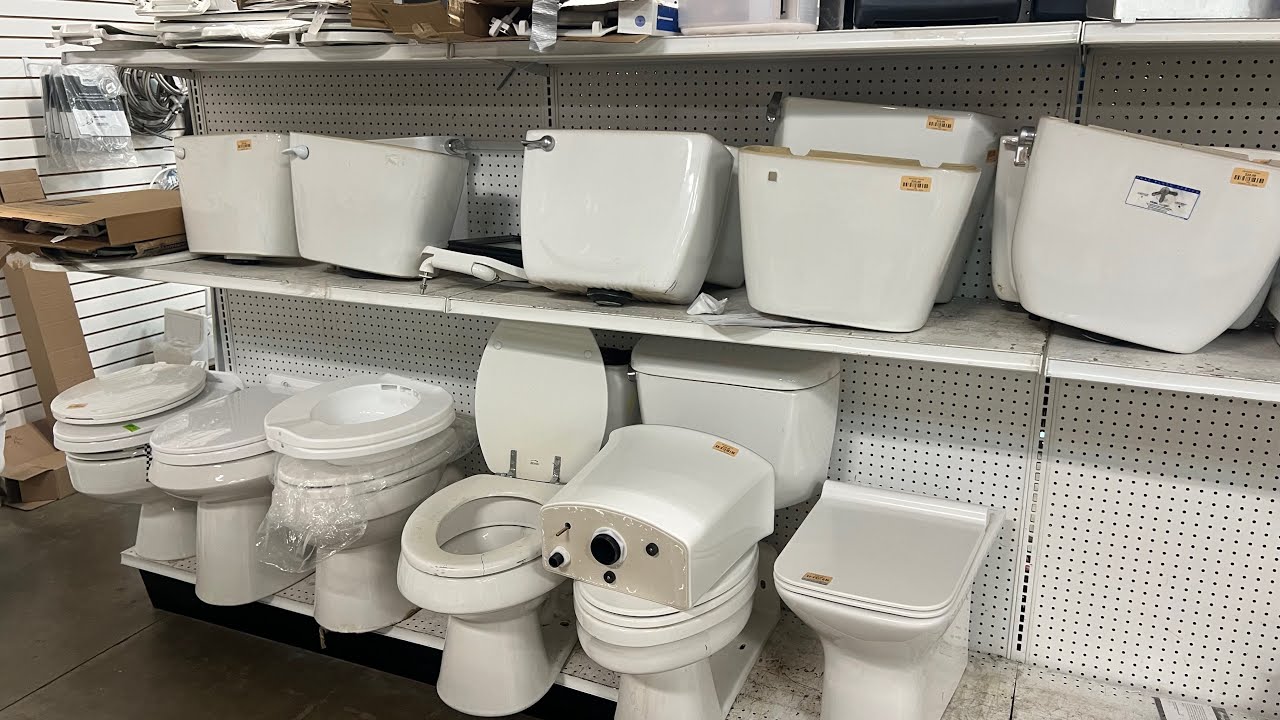 Toilets At The Habitat For Humanity ReStore!