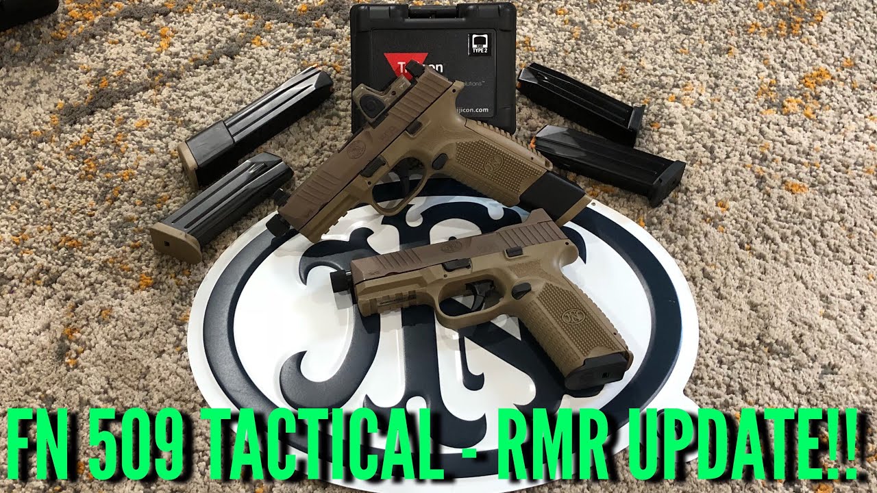 FN 509 Tactical RMR install/simple drills and Unboxing MORE GUNS!!!