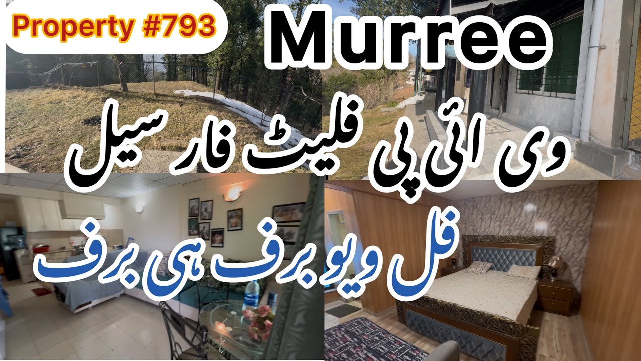VIP Flat For Sale in Murree Full view snow is snow | property #793 | Zafar Estate 