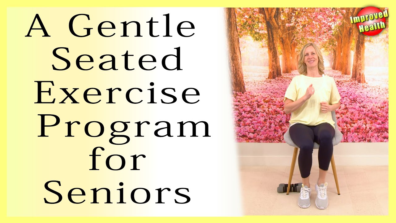 25 minute Gentle Seated Exercises for Seniors with Dementia