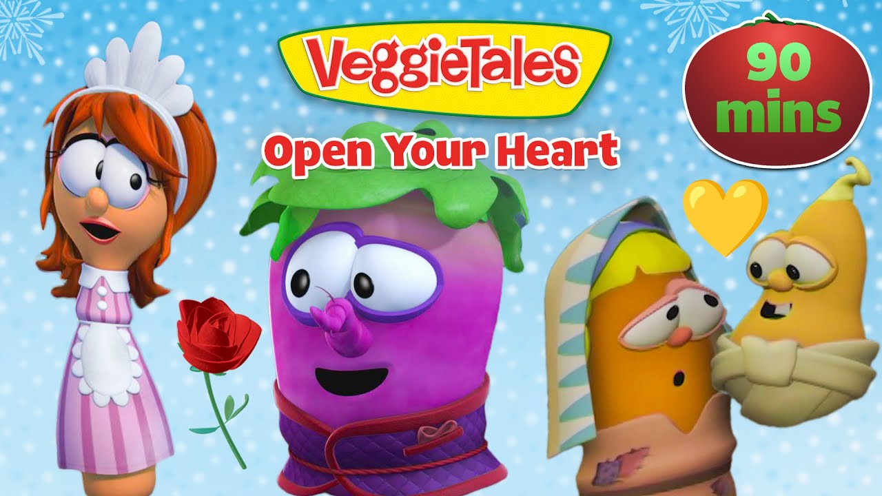 Open Your Heart 💛 VeggieTales | God's Love Is Overflowing!