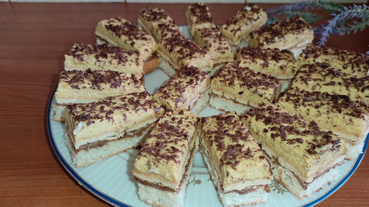 Prăjitură DELICIOASĂ cu cocos, ciocolată și cappuccino 😋