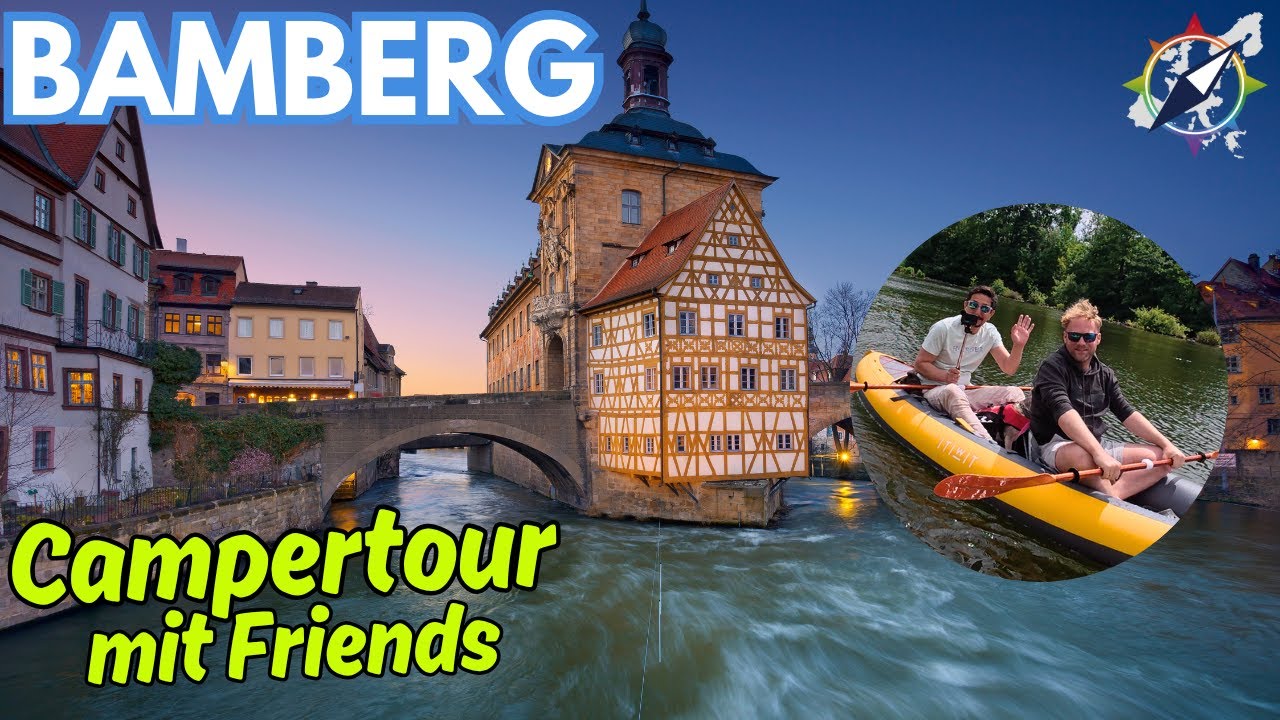 Bamberg - 2025 - Campertour mit Friends - Kajaktour über die Regnitz