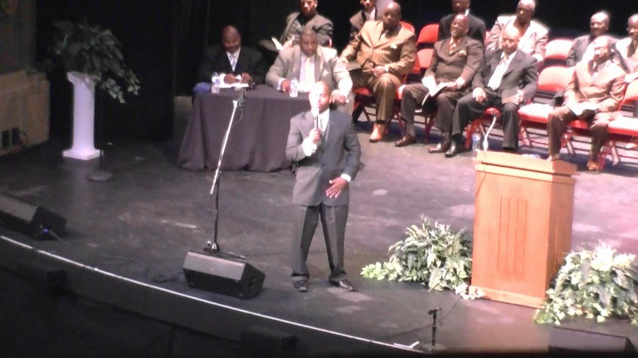 Orpheus Heyward preaching about The New Covenat Church