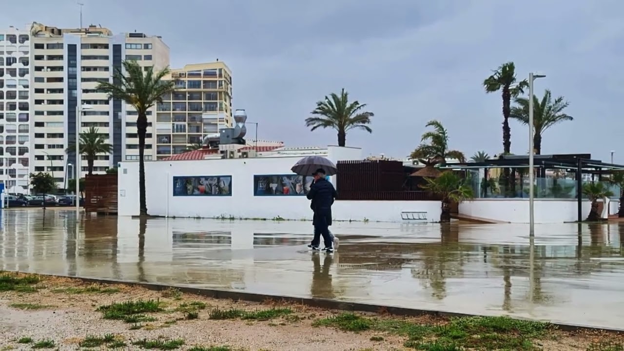 Regentage in Empuriabrava