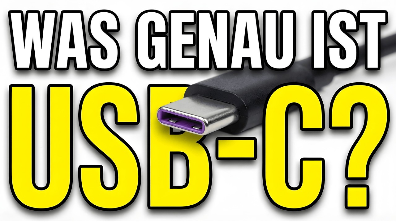 Was genau ist USB-C? (Und warum ALLE es nutzen MÜSSEN)