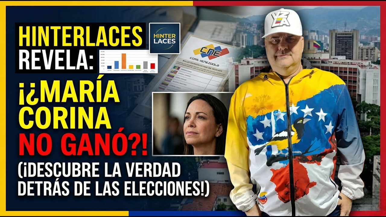 Seg&uacute;n Hinterlaces, Edmundo Gonzalez no gan&oacute; en Venezuela #epamillave