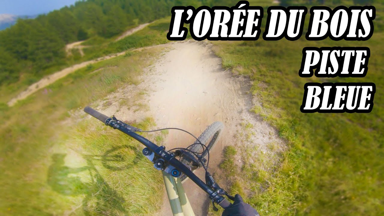 L'OREE DU BOIS, piste bleue Bikepark serre chevalier.