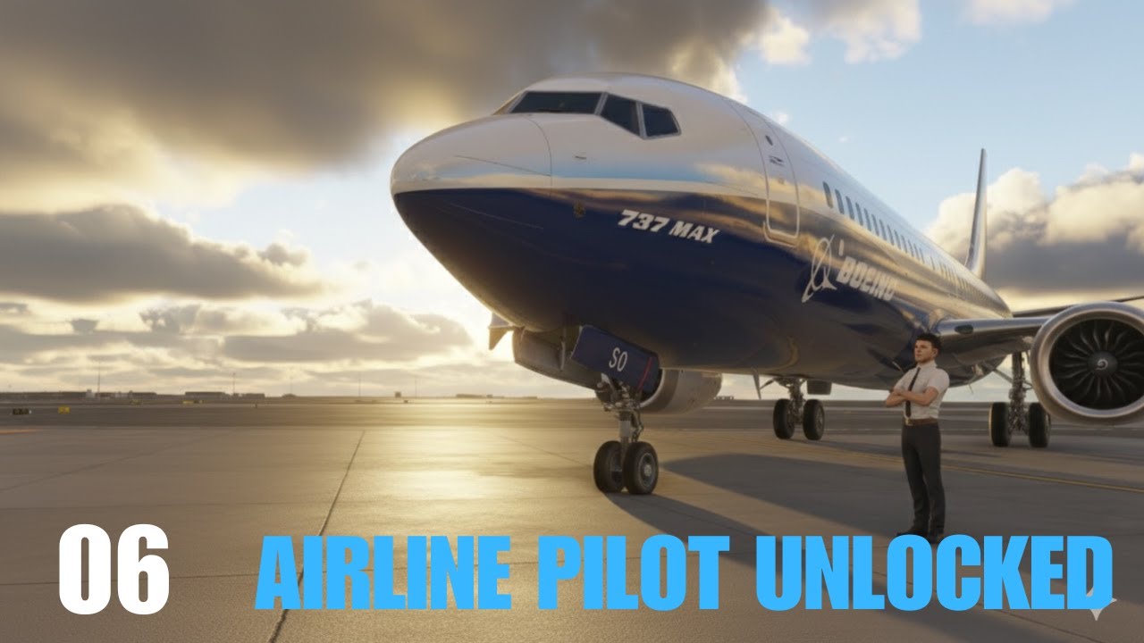 Microsoft Flight Simulator 2024 PS5 Career - Part 6 - I Finally Became an AIRLINE PILOT…