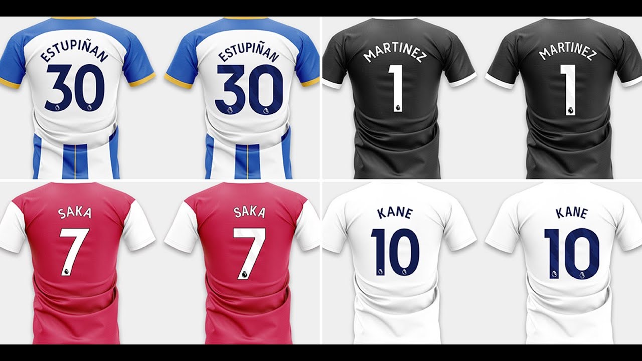 Premier League 2023 Fonts