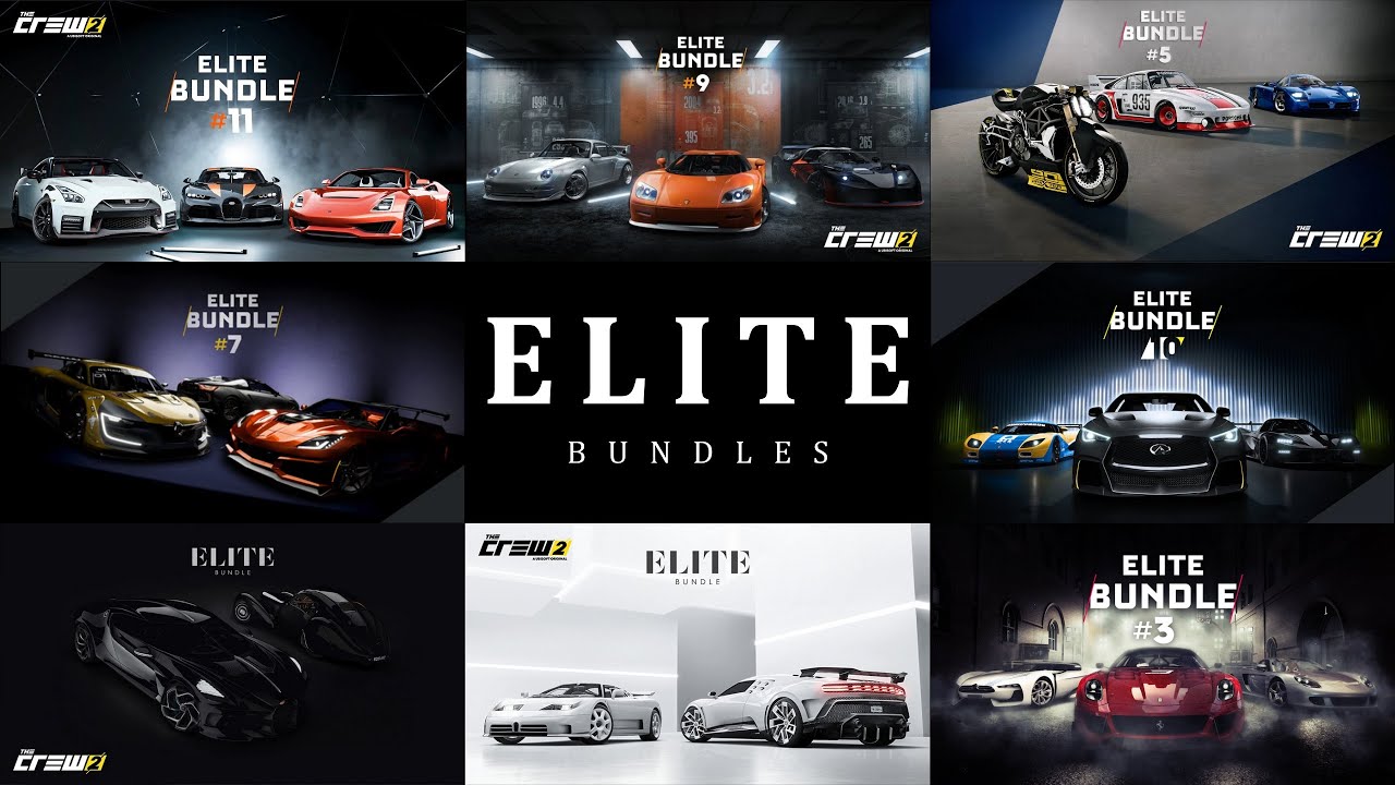 The Crew 2 Elite Bundles (1440p)
