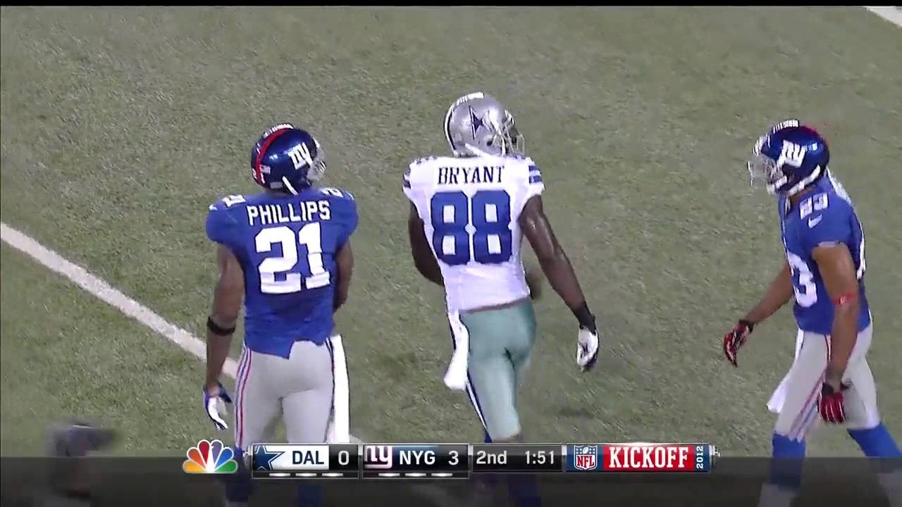 2012 - Cowboys @ Giants Week 1
