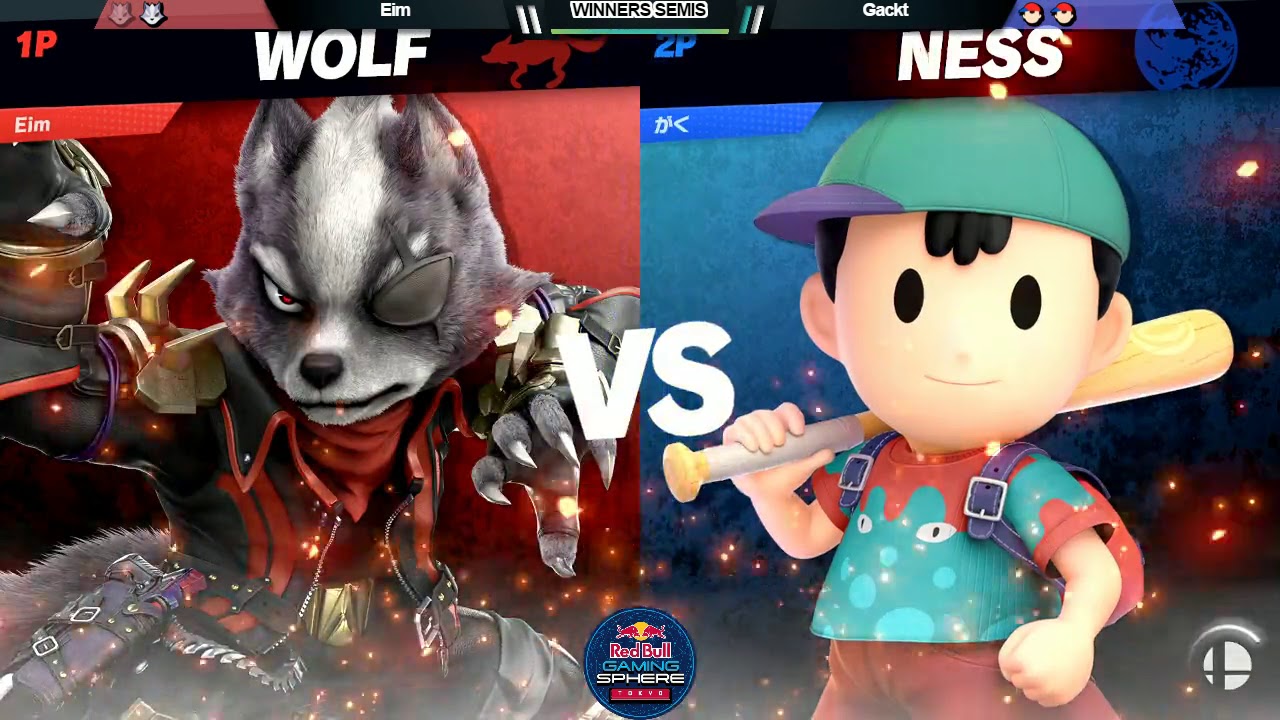 スマパ！SP#7 WSF Eim(ウルフ)vs がくと(ネス)- Eiｍ(Wolf)vs Gackt(Ness)- スマブラSPオフ大会