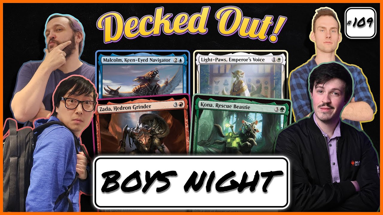 NSFW Boys Night! - $10 Budget Decks - EDH Gameplay Ep 109