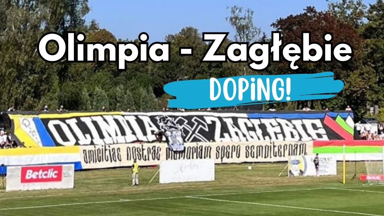 Doping na meczu Olimpia Elbląg - Zagłębie Sosnowiec | 7.09.2024