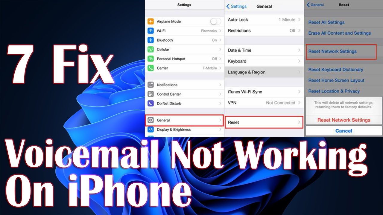 Voicemail Not Working On iPhone - 7 Fix How To