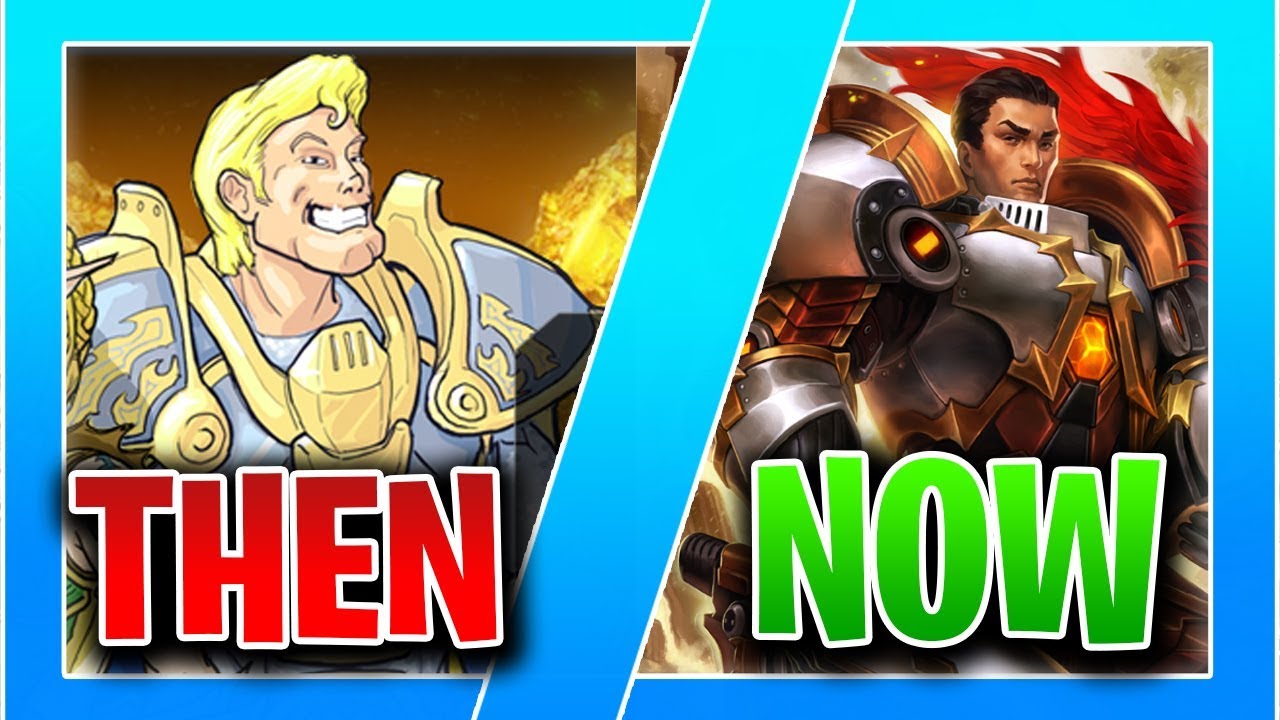 PALADINS Then Vs Now - How It Used To Look Like!