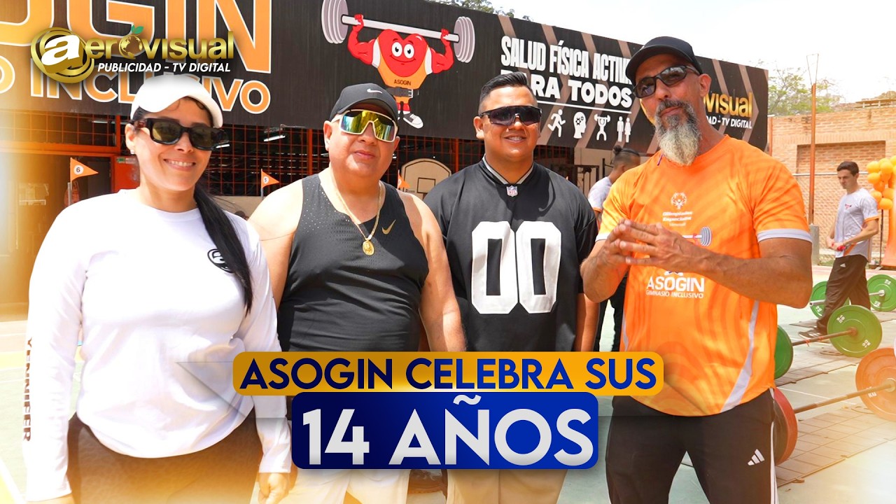 Asogin celebra sus 14 años de inclusión activa - Aerovisual TV