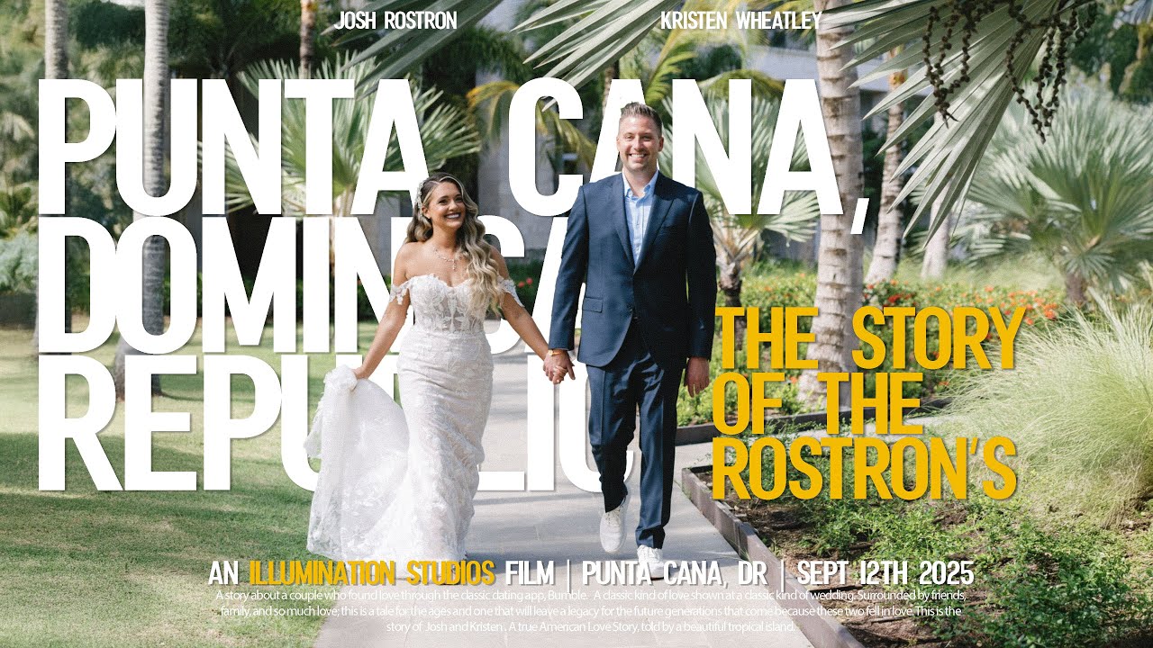 Rostrons | Punta Cana, Dominican Republic Wedding FIlm | Canon C80 | Caribbean Wedding
