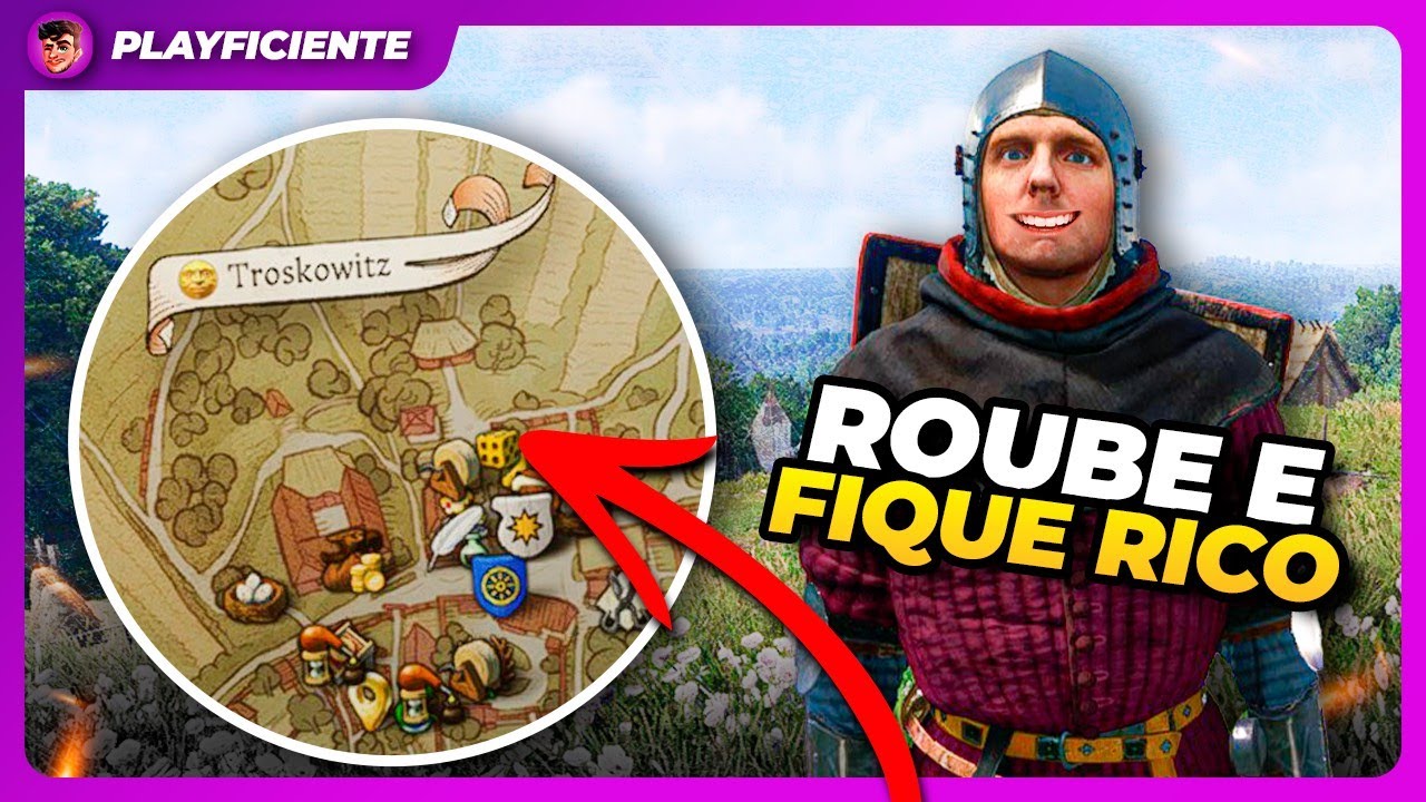 ROUBE a cidade INTEIRA em Kingdom Come Deliverance 2 e fique RICO com armas e armaduras