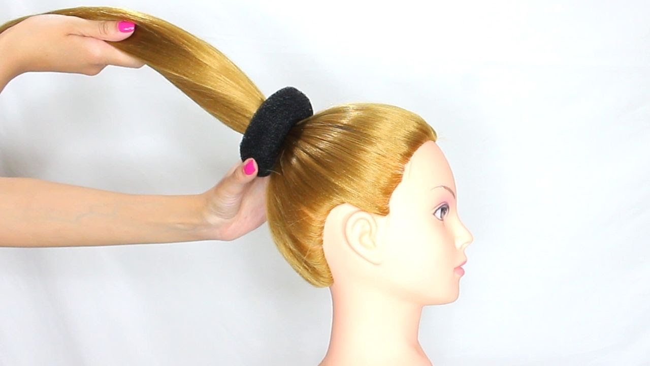Супер простой пучок👍 для начинающих ✔ | HairBeautyStar