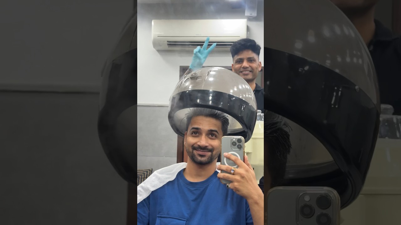 Softening hair spa treatment ✨ #hairbysanjeev @SuyashVlogs #spa #treatment #trending ￼