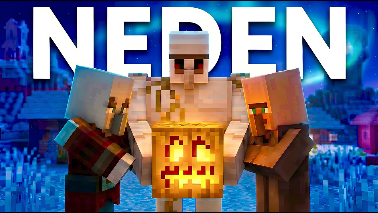 Golemler NEDEN Balkabağı ile Yapılıyor? (Minecraft Golem Teorisi)